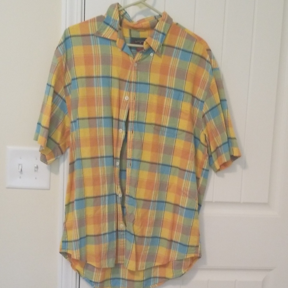Saddlebred flannel print polo
